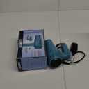 Conair Cord-Keeper Dryer with Folding Handle and Retractable Cord, 1875W Travel Hair Dryer, Ionic Technology, Teal (Blue)