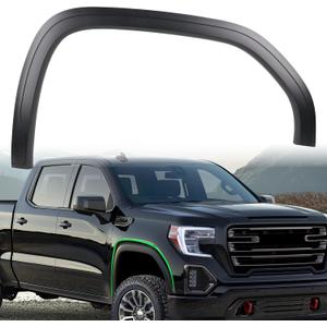 RH Front Fender Flare Compatible With 2019-2024 GMC Sierra 1500 OE Style Wheel Opening Flare Molding Arch Trim Right Passenger Side 84492974 GM1291265