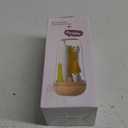 Electric Bottle Brush Cleaner, Portable Electric Baby Bottle Brush Cleaner for Travel, Rechargable Travel Bottle Cleaner Kit with Nipple & Straw Brush, Perfect Mom Essentials After Birth Gift, Green (Round Model for Home Use)