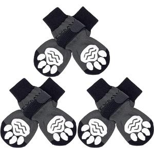 EXPAWLORER 6PCS Anti-Slip Dog Socks to Prevent Licking Paws,Dog Shoes for Hot Pavement,Best Paw Protector Traction Control on Hardwood Floor,Dog Booties for Puppy  Small 6 pair, Senior Dogs EXPAWLORER 6PCS Anti-Slip Dog Socks to Prevent Licking Paws,Dog Shoes for Hot Pavement,Best Paw Protector Traction Control on Hardwood Floor,Dog Booties for Puppy  Small 6 pair, Senior Dogs