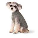 Dog Sweater, Grey L Dog Pullover Sweater, Turtleneck Knitwear, Dog Outfits for Small Dogs and Medium Dogs, Warm Clothes for Bulldog, Poodle, Yorkshire, Cocker Spanie etc. Set of 2