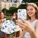 MILPROX Compatible with iPhone Air Case Floral - Flowers Girly Design for Women Girls - Clear Elegant Pretty Aesthetic Classy Retro Phone Cover for iPhone 17 Air 6.5'' - Blossom