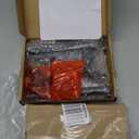 2 Pack Adjustable Dog Bowls Elevated Stand, 4 Heights, Wide 6-10", Oppro Metal Raised Tall Single Food Bowl Holder, Sturdy Lifted Water Feeder with Tray for Medium Large Small Breed, H:8”/ 10”/ 12”/ 13.8”