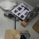 Sweetcrispy Office Computer Desk Chair, Ergonomic High-Back Mesh Rolling Work Chairs with Wheels and Adjustable Headrests, Comfortable Lumbar Support, Comfy Flip-up Arms for Home, Bedroom, Study,Black