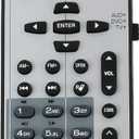 New RC-DV340 Remote fit for Kenwood KVT-512 KVT512 DDX7019 DDX7039 DDX419 DDX319 DDX3049 DDX719DDX7049BT DDX4049BT DDX7049BT DDX514 DNX6000EX DNX5140 KVT-636DVD KVT-516 KVT-546DVD KVT-696 KVT-719DVD