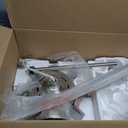 Depuley 42-Inch Ceiling Fan with Light: Brushed Nickel Ceiling Fans with 5 Blades Dual Finish Reversible - Farmhouse Ceiling Fan with Remote Control for Living Room Outdoor Patios