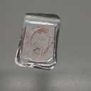 2 x Christmas Tree Decorations, Acrylic Animal Christmas Ornaments, Home Decoration, Party Decoration, Small Animals on The Moon (White Wolf)