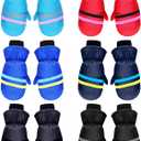 SATINIOR 5 Pairs Kids Winter Snow Mittens Gloves Waterproof Toddler Children Warm Baby Ski Gloves for Cold Weather(3-6 Years,Classic Color)