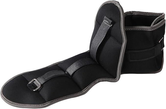 JFIT Ankle Weight Pair 5.0 LBS, Set of 2 with Adjustable Velcro Straps  Breathable, Moisture Absorbent Weight Straps for Men and Women  Comfortable Ankle, Wrist Weights