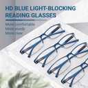 TERAISE Fashion Anti-blue light Reading Glasses Men Women Computer Reader
