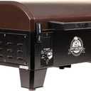 PIT BOSS 10697 Table Top Wood Grill With Temperature Control, Mahogany