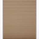 DEZ FURNISHINGS Cordless 1.5" Blackout Cellular Shade, 52"W x 48"H, Latte