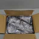 12 Pack L12 x H 8" Black Heavy Duty Shelf Brackets with Screws Metal Shelf Brackets Shelf Support Angle Brackets for Shelves L Brackets Heavy Duty Floating Shelf