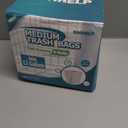 SWIHELP Tall Kitchen Trash Bags 13 Gallon Garbage Bags 50 Liters Plastic Trash Can Liners Waste Basket Bin Liners for Home Office Outdoor 160 Counts