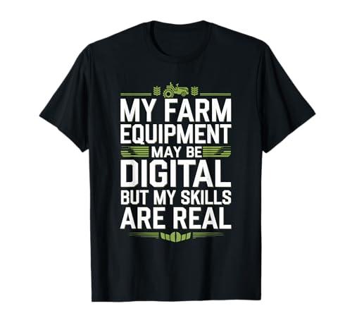 Agricultural simulation Virtual farming game Fan Farm Life T-Shirt, M