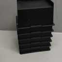 Bed Risers 4 Inch Heavy Duty, Oversized Furnitures Risers 4 inch Support 6000 lbs, Bed Table Rising Blocks, Fits for Couch, Sofa, Chair, Furniture Lifts 6 PackBlack 4'' 6 Pack