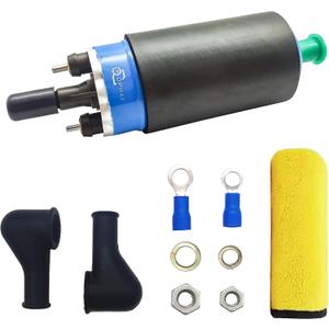 Masday 12V Gasoline Inline High Pressure Fuel Pump 200LPH High Flow 125PSI,16.4 Feet of Super Suction Power Universal Replacement 0580464070.