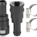 HVAC Heater Hose Connector for Ford Excursion Expedition F150 F250 F350 E150 E250 E350 Econoline Super Duty for Ranger for Lincoln 3/4" Tube & 5/8" Heater Hose 800-404/E69Z18D434B