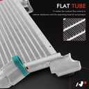 A-Premium Air Conditioning A/C Condenser Compatible with Mitsubishi Outlander 2003 2004 2005 2006 L4 2.4L