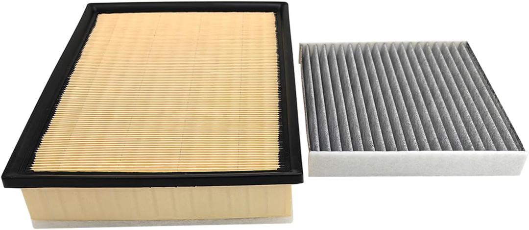 Engine & Cabin Air Filter Fit for 2010-2024 Toyota 4Runner V6 4.0L, 2010-2023 Lexus GX460 V8 4.6L, Replace 17801-38050 17801-38051 87139-02020 87139-02090