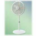 Lasko 18" Oscillating 4-Speed Large Room Pedestal Fan with Remote Control Adjustable Height Durable Metal Grill Great for Office, School and Home S18605, White
