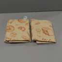 Wide Zipper Access Cotton &Beeswax Bags for Homemade Bread 2 Pack XL Reusable Beeswax Bread Bags for Homemade Bread Freezer Organic Cotton Food Storage Bags to Keep Fresh (Blue and White)