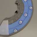 Cat Cone Collar Soft Elizabethan Collar for Surgery Recovery (S (Neck 5"-7"), Blue)