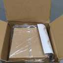 NPLUX 50 Pack Small Charcuterie Boxes with Clear Lids, Brown Paper Boxes 5.3 x 4.9 x 2.5 Inch, Individual Food Boxes with Rope and Stickers for Desserts, Cake Slices, Snacks and Bakery Orders