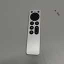 Replacement for Apple TV Remote,for Apple 4K/ Gen 1 2 3 4/ HD,A2169 A1842 A1625 A1427 A1469 A1378 A1218 (Silver)