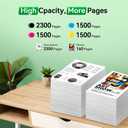 950XL Black Ink Cartridge Replacement for HP 950 Ink Compatible with OfficeJet Pro 8600 8610 8620 8100 8630 8625 8615 Printer(Black) 2-Pack