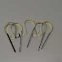 Ginbel Direct 5 Pack Christmas Stocking Holders Mantel Stocking Hanger Christmas Decoration Supplies