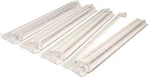 American Mahjong All-In-One Tile Rack & Pusher Arm - Set of 4 - Clear