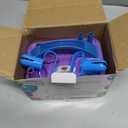 NuLink Balloon Pump Electric Portable Dual Nozzle Air Pump for Balloons Blower Pump Inflator for Decoration, Birthday Party [110V~120V, 600W, Purple]