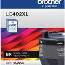 Brother Genuine LC402XLBK High Yield Black Ink Cartridge