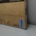 SONGMICS Laundry Hamper with Lid, 37 Gallons (140 L), Rolling Laundry Basket with Wheels, 3-Section Synthetic Rattan, Removable Liner, Bedroom, 26 x 13 x 26 Inches, Gray ULCB363G01