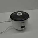 AROMA Rice Cooker, 3-Cup (Uncooked) / 6-Cup (Cooked), Small Rice Cooker, Oatmeal Cooker, Soup Maker, Auto Keep Warm, 1.5 Qt, White, ARC-393NG