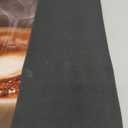 Stove Top Cover for Electric Stove, 28.3 x 20.5 In Glass Cooktop Cover for Ceramic Flat Top, Waterproof Heat Resistant, Oilproof Easy Clean Stove Protector, Coffee Kitchen Decor