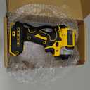 Cordless Impact Driver Compatible with Dewalt 20V /60V Max Battery, 1/4" Hex Chuck Power Impact Driver with 2500 In-lbs, 4 Available Speed, Auto Stop & LED Light (No Battery), Yellow