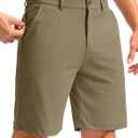 Soothfeel Men's Golf Shorts with 5 Pockets Stretch Lightweight Quick Dry 9 Inch Flat Front Casual Work Dress Shorts for Men (XL)
