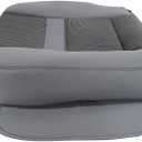 Priprilod Gray Front Driver & Passenger Side Bottom & Top Lean Back Replacement Cloth Seat Cover Compatible with Dodge Ram 2500 3500 4500 5500 2006 2007 2008 2009 2010
