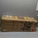 14-Way Golf Stand Bag, Full Length Premium PU Leather Golf Bag with Plush Top, Magnetic Pocket, Dual Strap and Rain Cover for Men (Black)