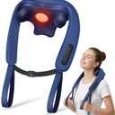 Neck Massager with Heat : Cordless Neck and Shoulder Massager for Pain Relief Deep Tissue - 3 Modes, 2 Intensity & 2 Heat, Daily Comfort for Desk Workers, At-Home Use, Women, Men