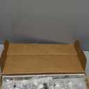 3 Pack Cable Management Under Desk Tray, 47.1" No Drill Under Desk Wire Management with Upgraded Clamp, Metal Cord Organizers with Cable Organizers, PC Cord Organization Rack, White