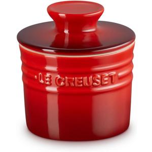 Le Creuset Stoneware Butter Crock, 6 oz., Cerise