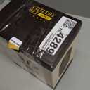 24 Pieces Flatware Set, Stainless Steel Cutlery Set with Silverware Holder, Modern Gold Silverware Set Includes Dinner Knives Forks Spoons,Hanging Silverware Set Service for 6 (White Gold)