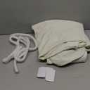 Liykimt Stretch Wingback Side Chair Slipcover-Accent Chair Cover Slipcover with Arm,Washable Upholstered Arm Dining Chair with Nailed Trim Protector for Dining Living Room (Rhombus Beige)