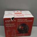 GSPSCN 6X Faster Inflation Tire Inflator Heavy Duty Double Cylinders with Portable Bag- Car AccessoriesMetal 12V Air Compressor Pump 150PSI with Adapter for Car, Truck, SUV Tires, Dinghy, Air Bed (Silver)