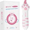 Cat Paw Box Cutter Retractable with Cat Paw Handle, Multifunctional Knife Set (Pink)