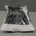 2 x ASPO Men's Packable Puffer Jackets Winter Lightweight Detachable Hood Water-Resistant Down Coats Warm Insulated Hiking Travel (Medium, Black)