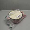 Enameled Cast Iron Dutch Oven - 7.5QT Dutch Oven Pot with Lid & Cotton Potholders - Heavy-Duty Non Stick Casserole Pot for Braising, Stews, Roasting, Baking, Suitable for All Stovetops, Gentle Pink